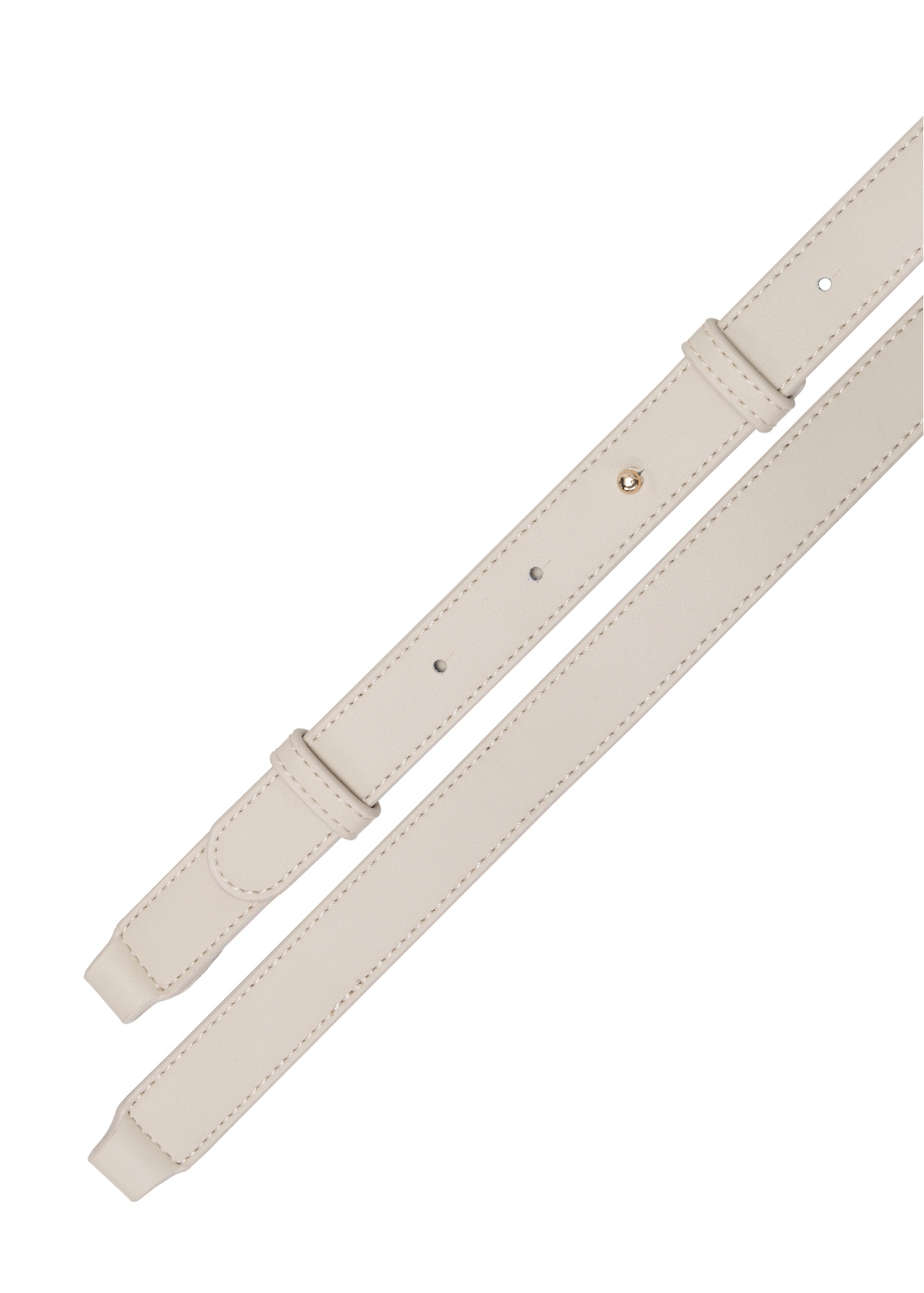 Маленька бежева жіноча сумочка TOREC-0882-1B(W26), вигляд виробу з ремінцем на білому фоні.