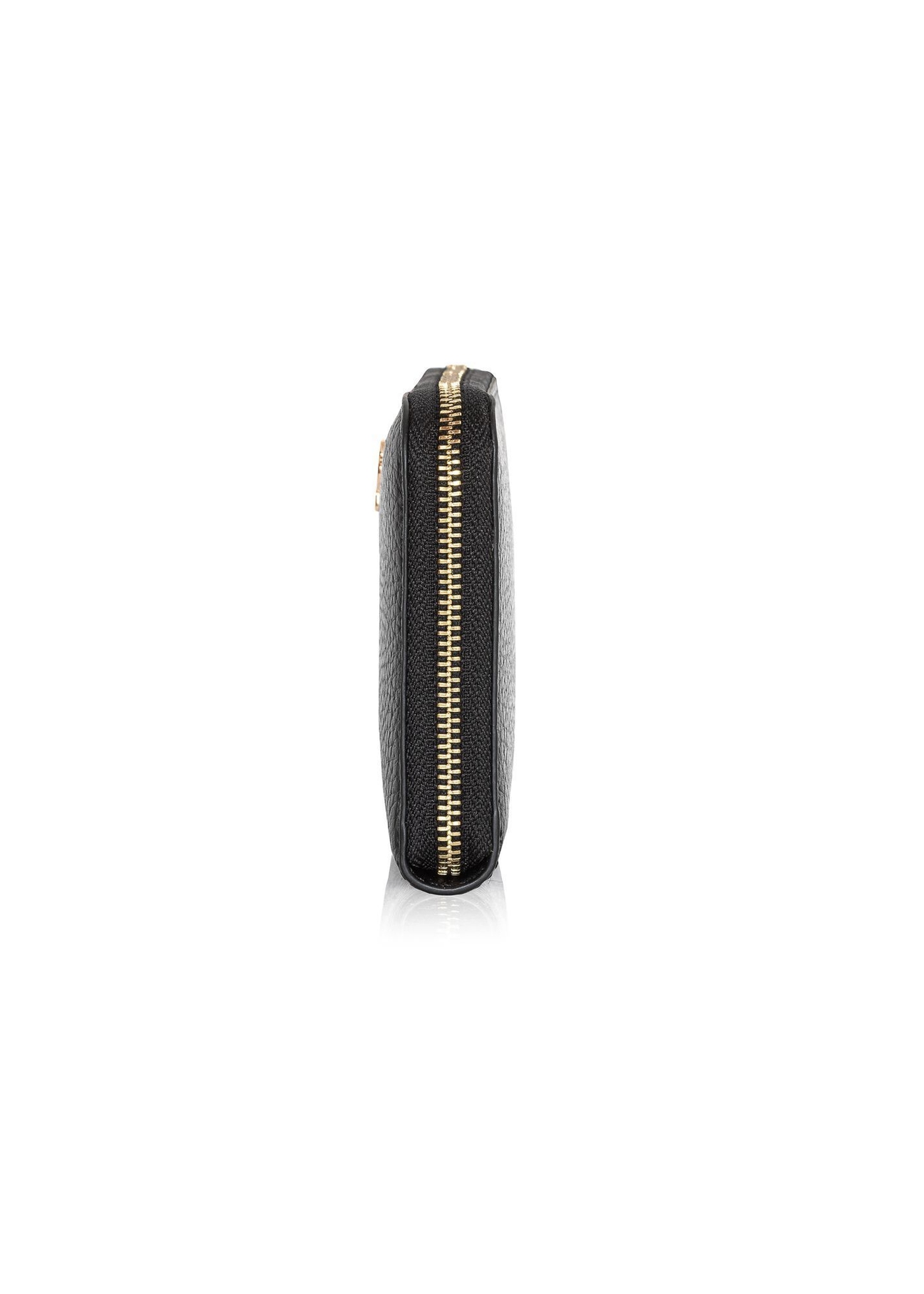 Czarny skórzany średni portfel damski PORES-0898R-99(Z25)