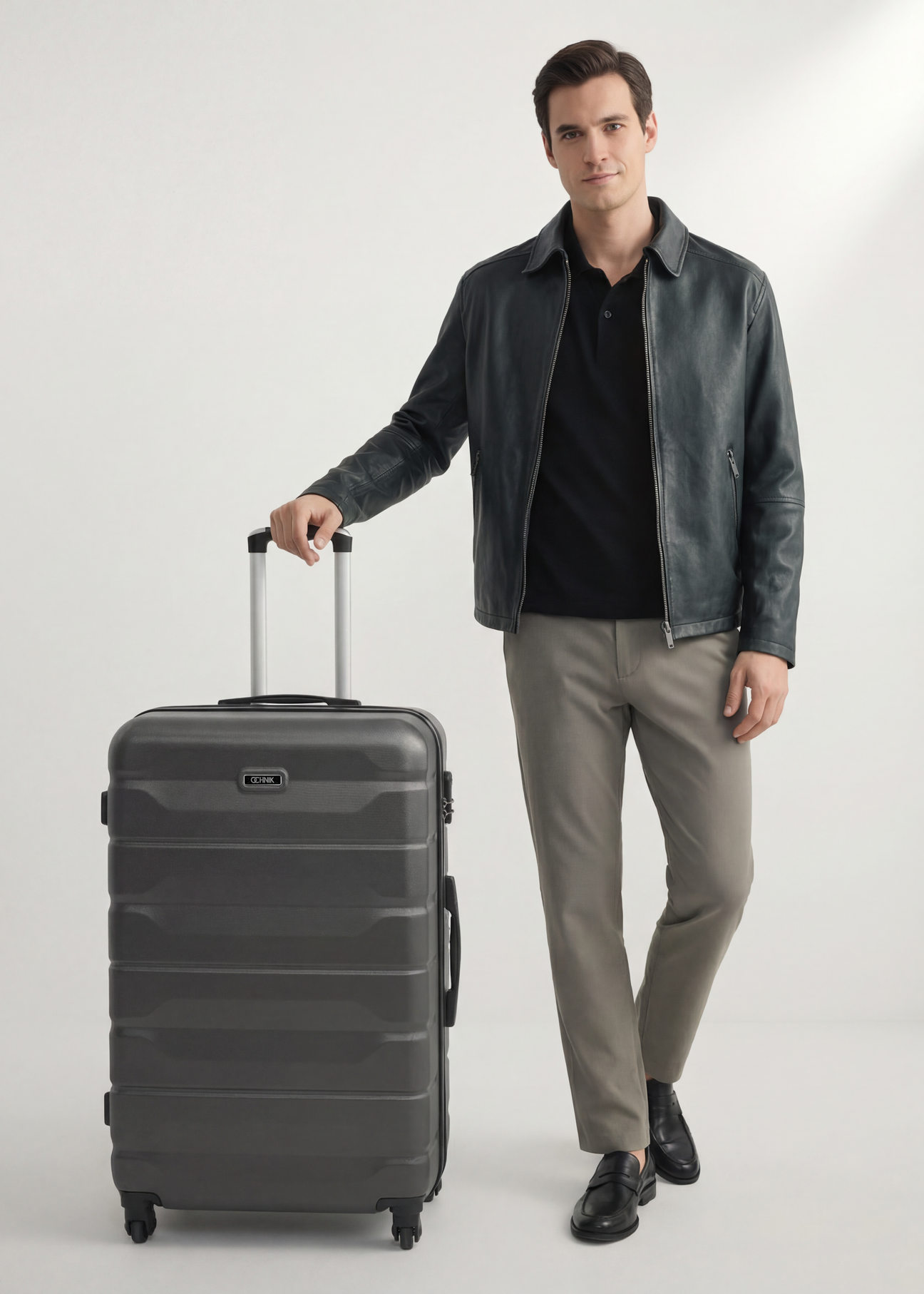 Велика валіза на колесах WALAB-0067-9B-28(W26)