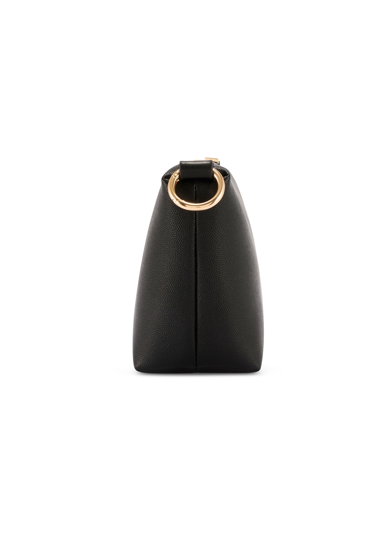 Маленька чорна жіноча сумочка без підкладки TOREC-0882-99(W26)