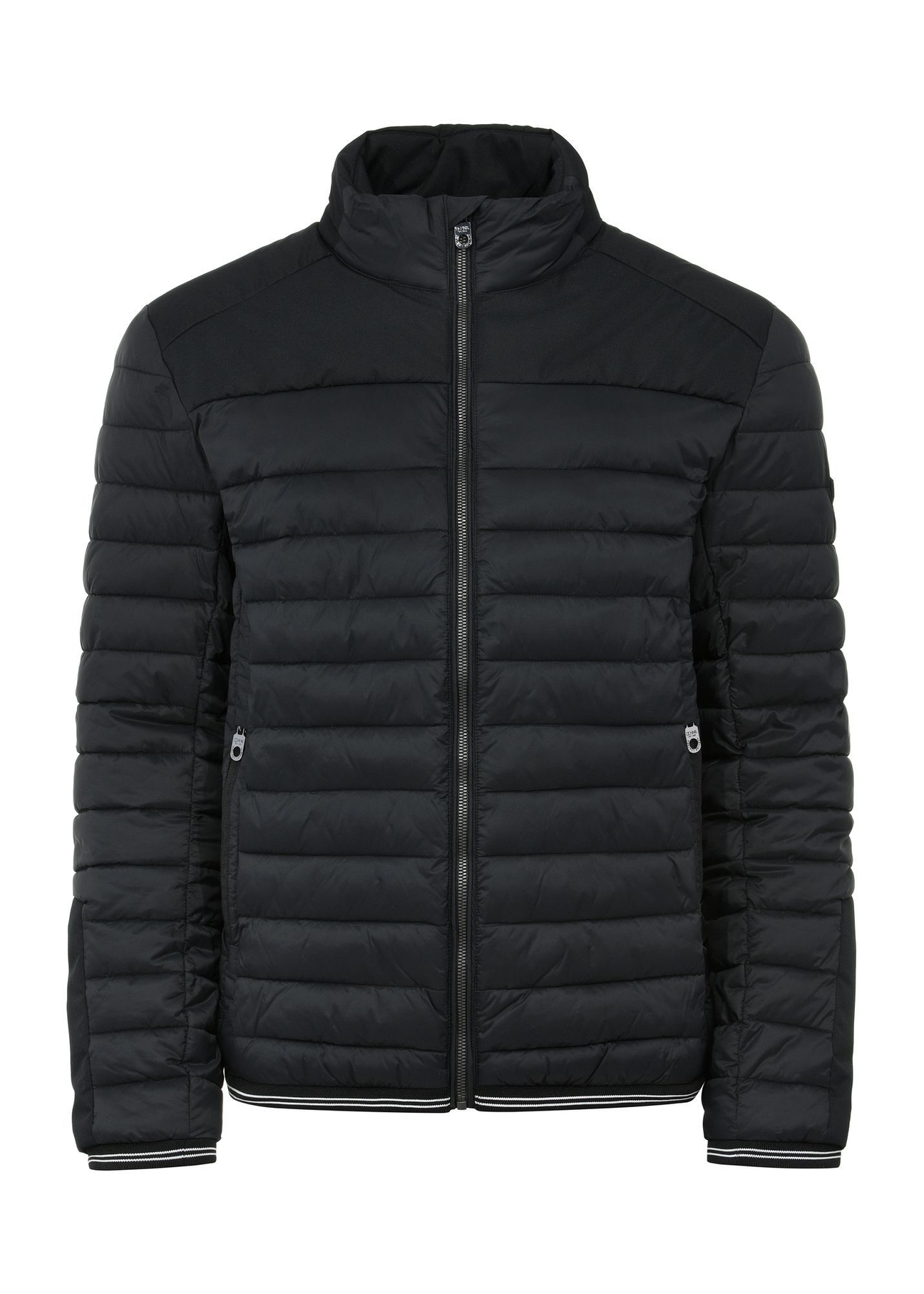 Чоловіча чорна міжсезонна куртка KURMT-0358A-99(W26)