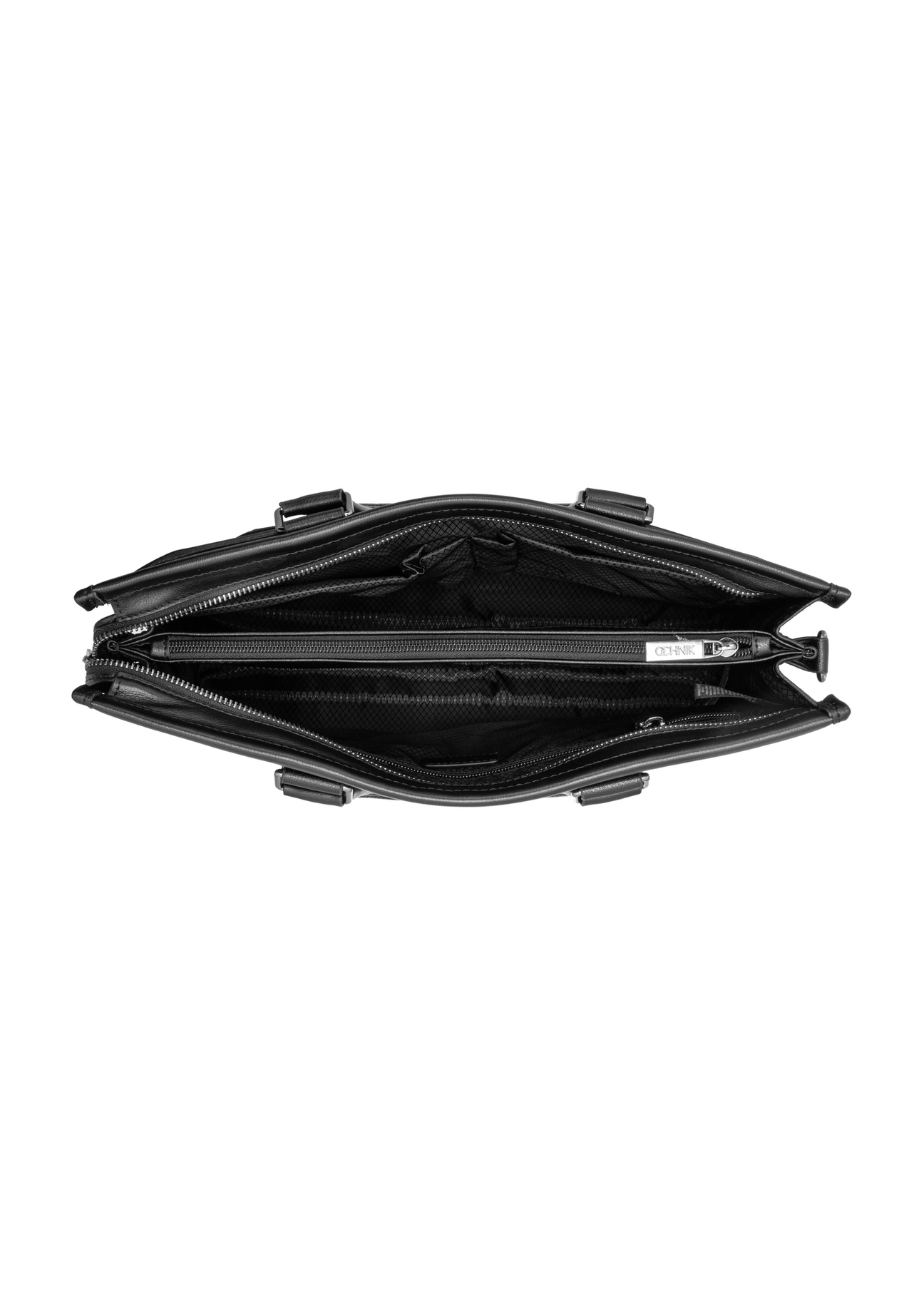 Elegancka czarna skórzana teczka TORMS-0534-99(Z26)