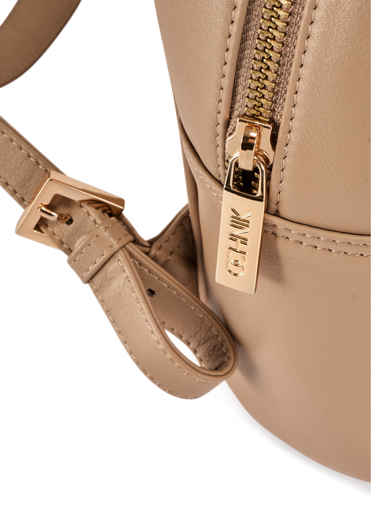 Бежевий шкіряний жіночий рюкзак TORES-1228-1B(W26)