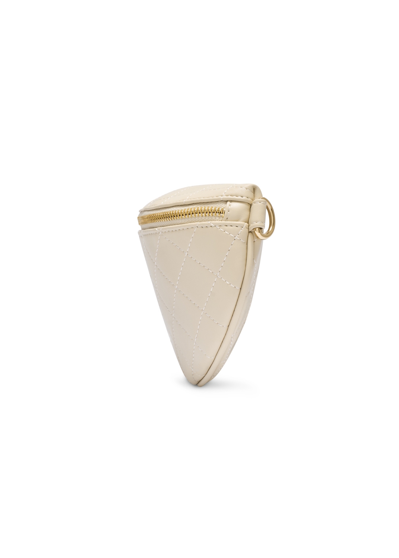 Стьобана біла жіноча сумка-бананка TOREC-0878B-0B(W26)