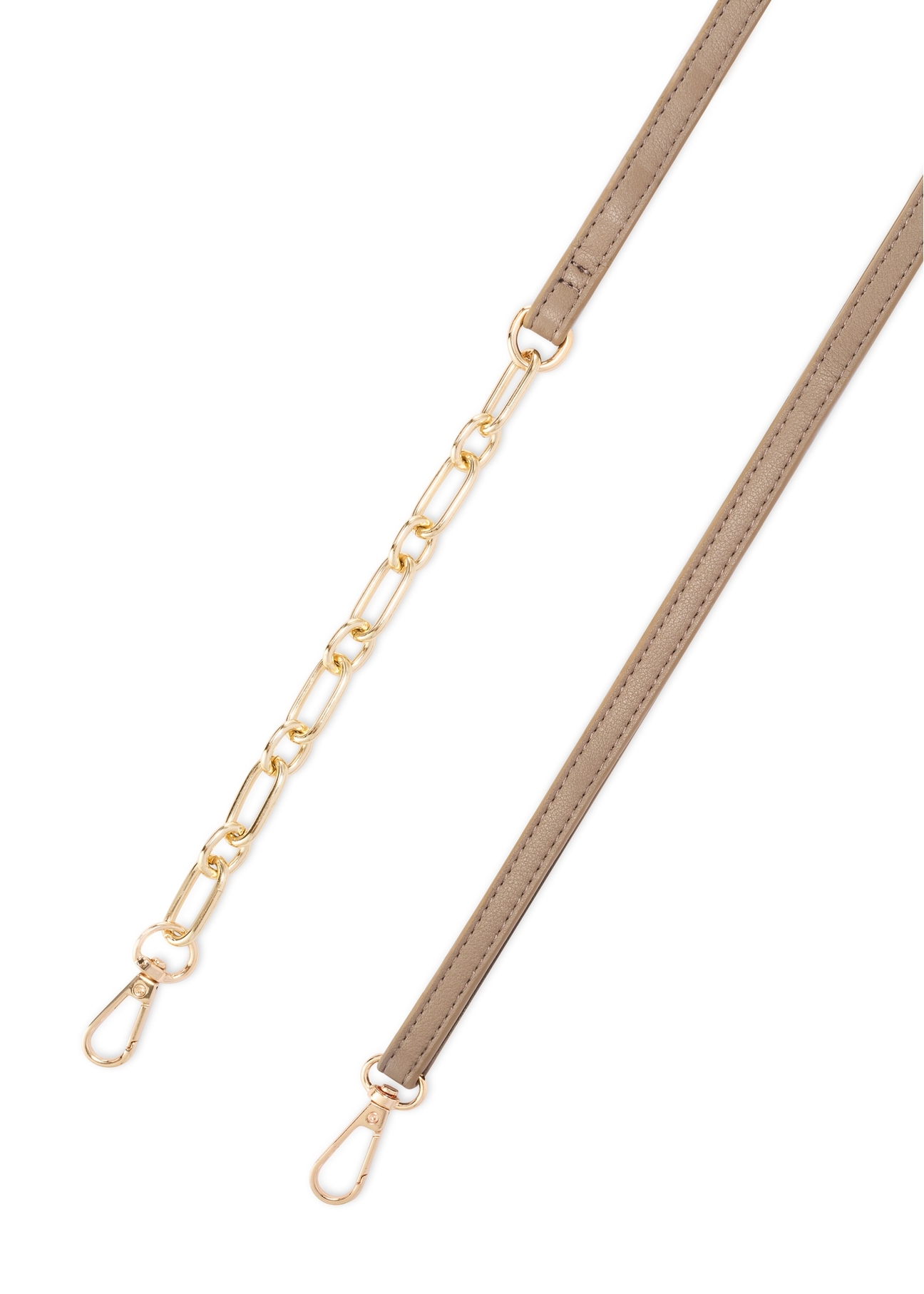 Маленька бежева жіноча сумочка TOREC-1178-1P(W26), вигляд виробу з ремінцем на білому фоні.