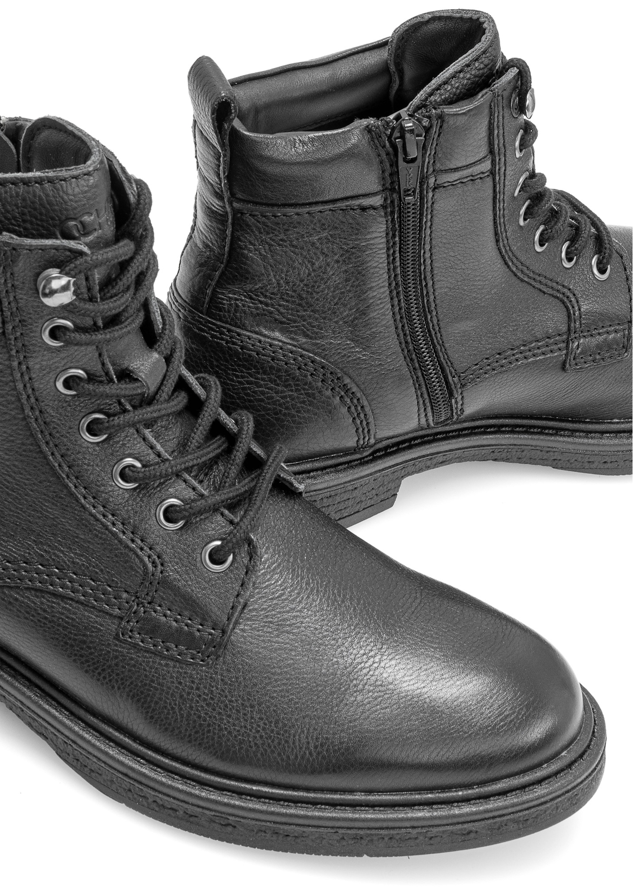 Чоловічі чорні замшеві черевики BUTYM-0516-98(Z25)