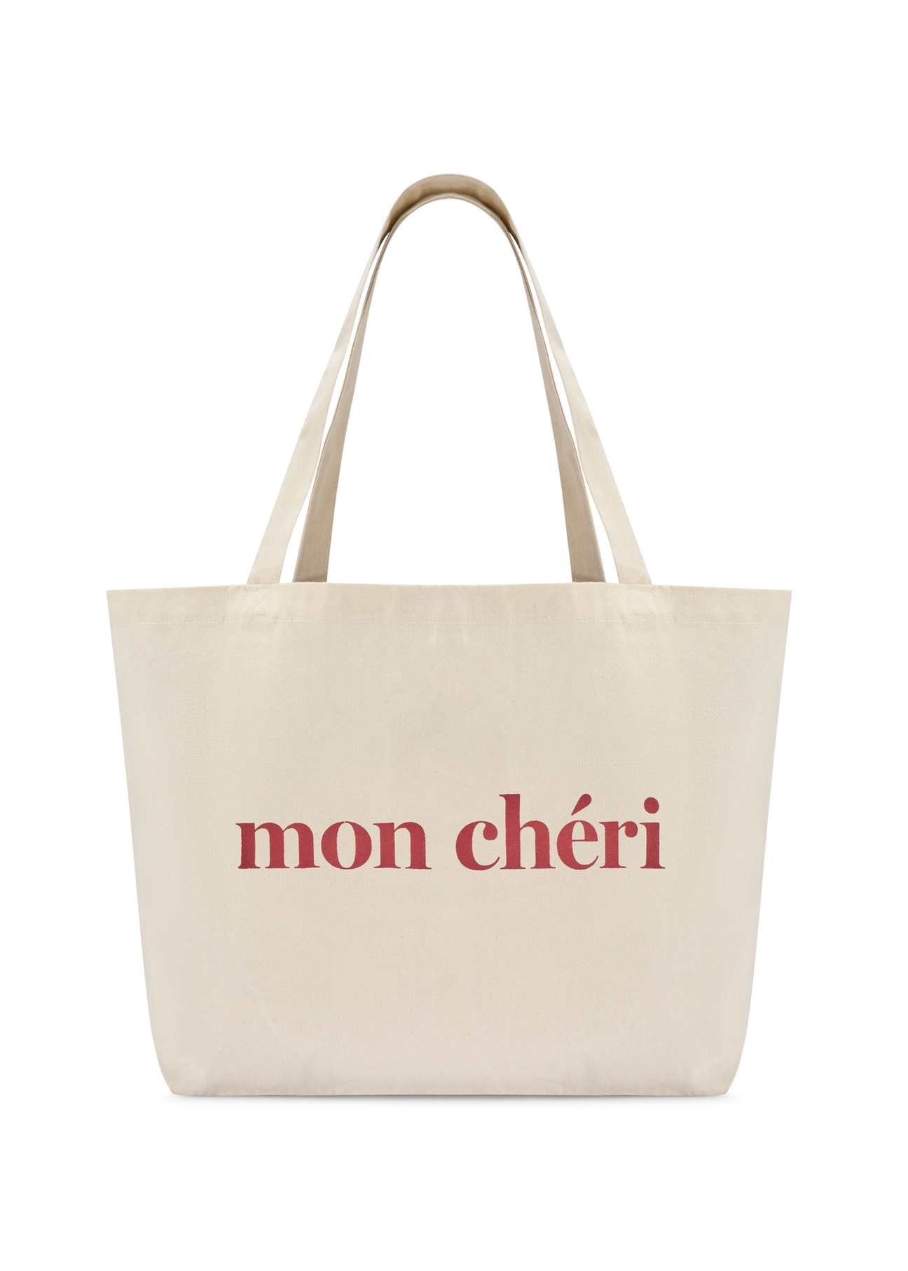 Бавовняна бежева жіноча сумка-шопер TOREN-0334-0P(W26)