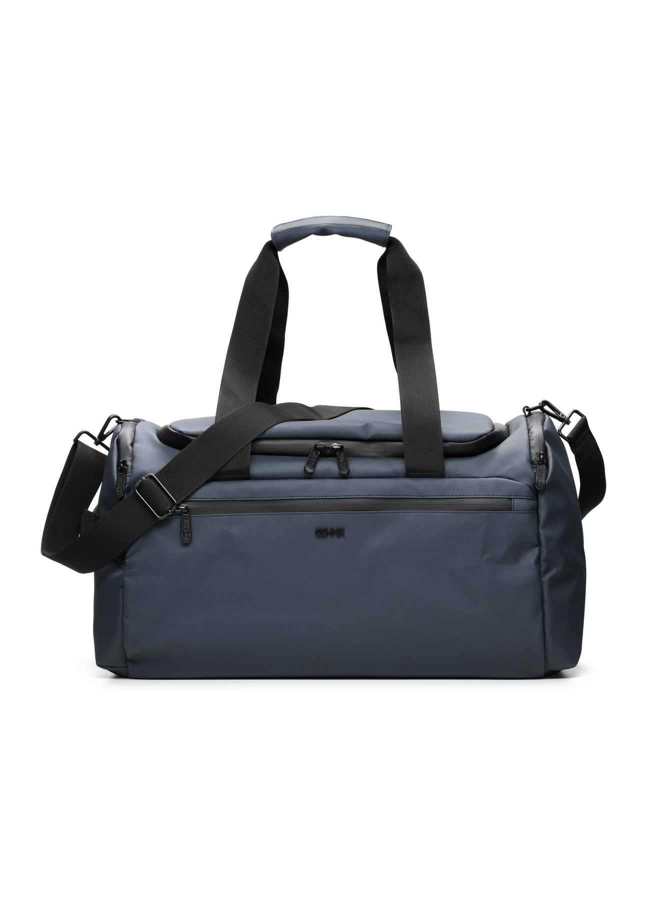 Темно-синя дорожня сумка TORMN-0412-7D(W26), вигляд виробу спереду на білому тлі.
