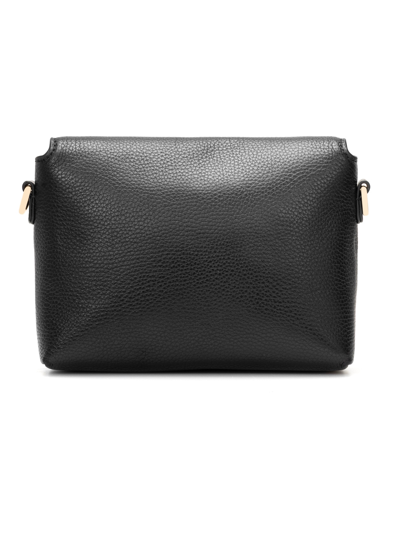 Маленька жіноча шкіряна сумочка TORES-1278-9I(W26), вигляд виробу зі зворотного боку на білому фоні.