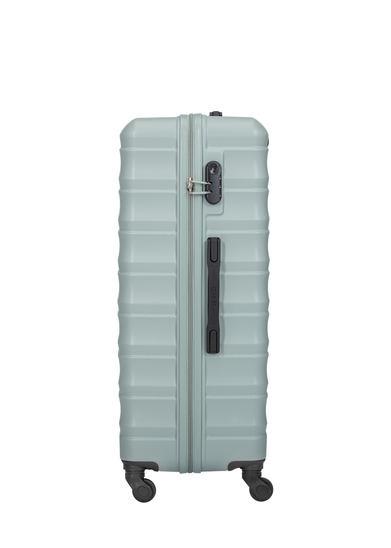 Велика валіза на колесах WALAB-0081-8F-28(W26), вигляд виробу збоку на білому фоні.