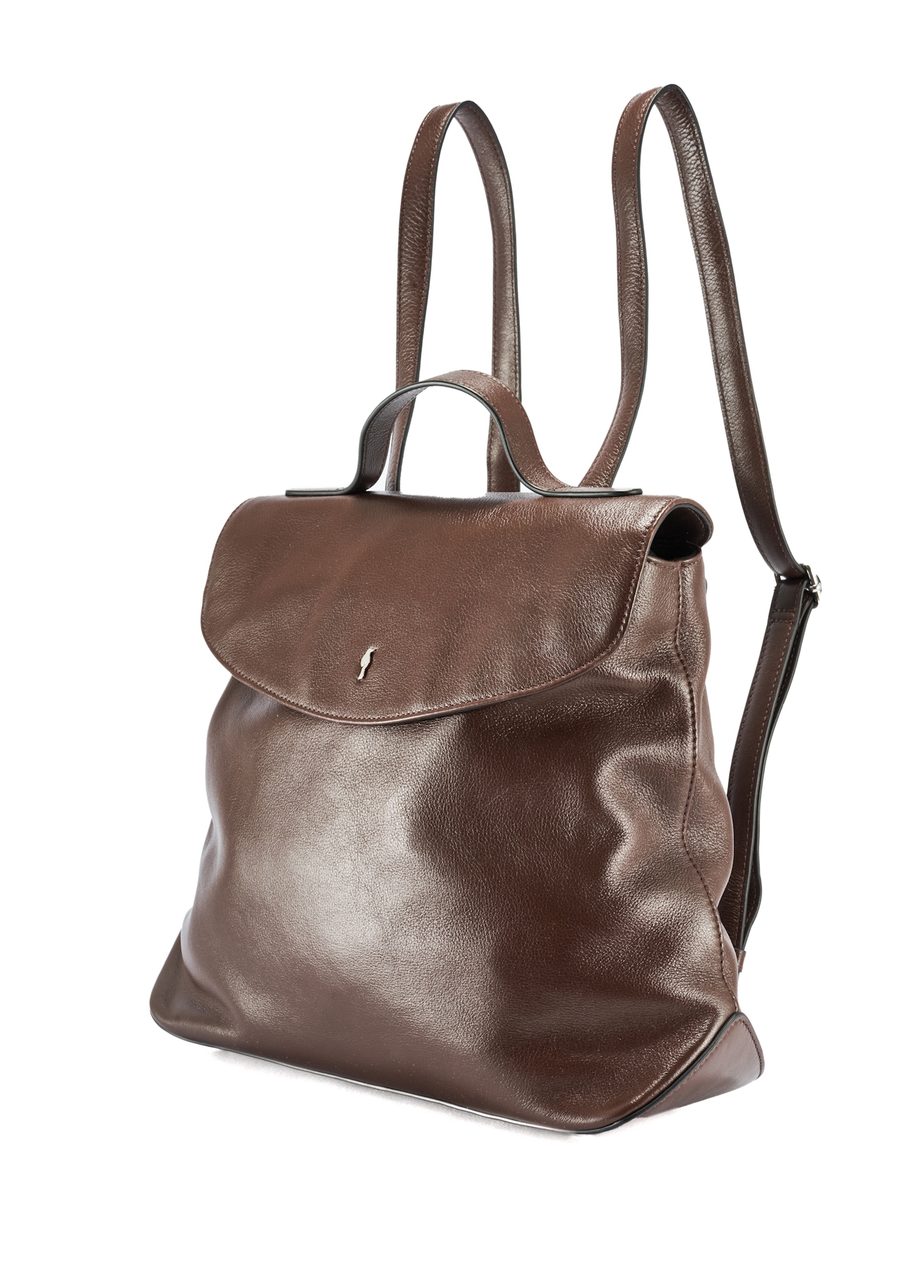 Коричневий жіночий шкіряний рюкзак TORES-1185-89(Z25)