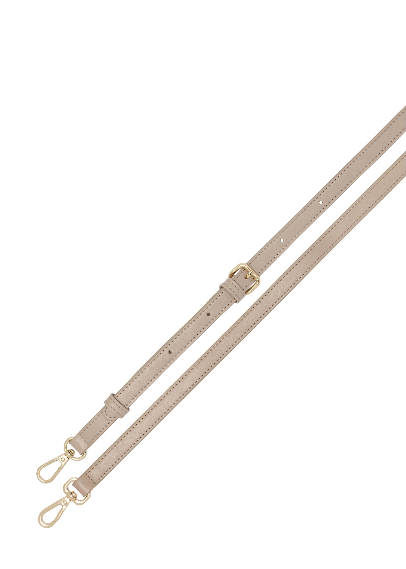 Бежева жіноча сумочка з тасьмою TOREC-1169-1A(W26), вигляд виробу з ремінцем на білому фоні.