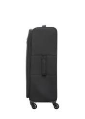 Велика валіза на колесах WALNY-0045-99-28(W26), вигляд виробу збоку на білому фоні.