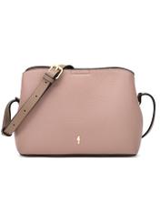 Рожева маленька жіноча сумочка TOREC-0768-5A(W26), вигляд виробу спереду на білому тлі.