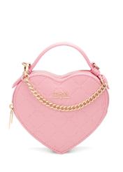 Różowa torebka w kształcie serca TOREC-1154-5B(W26)