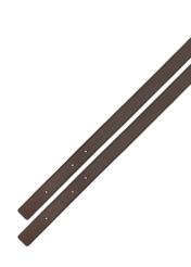 Коричнева жіноча сумка-шопер TOREC-1238-1I(W26), вигляд ремінця виробу на білому фоні.