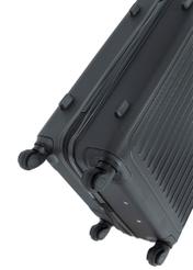 Середня валіза на колесах WALAB-0082-99-24(W26), вигляд виробу на колесах на білому фоні.