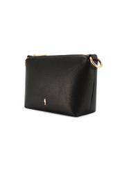 Маленька чорна жіноча сумочка без підкладки TOREC-0882-99(W26)