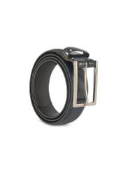Granatowy skórzany pasek męski PASMS-0256-7E(Z26)