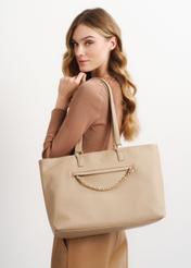 Бежева сумка з кишенею TOREC-0753-81(W23)-07