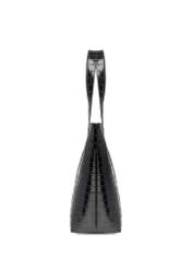 Жіноча сумка-шопер з крокоподібної шкіри TORES-0700C-9G(W26), вигляд виробу збоку на білому тлі.