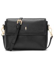 Маленька жіноча шкіряна сумочка TORES-1278-9I(W26), вигляд виробу спереду на білому тлі.