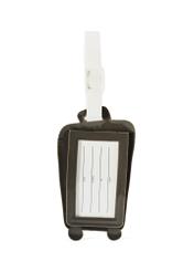 Багажна бирка AW-012-0012-9C(W26), вигляд виробу ззаду без упаковки на білому фоні.