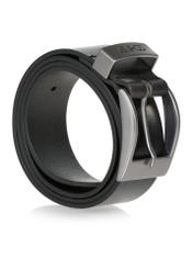 Skórzany czarny pasek męski PASMS-0127A-99(Z26)
