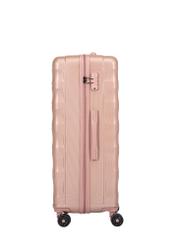 Комплект валіз на колесах 19'/24'/28' WALPC-0015-5B(W26), вигляд виробу збоку на білому фоні.