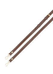 Жіноча солом'яна сумка-шопер TOREC-1219-1E(W26), вигляд виробу з ремінцем на білому фоні.