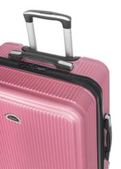 Комплект жорстких валіз на колесах 19"/24"/29" WALAB-0053-5C(W26), вигляд ручки виробу на білому фоні.