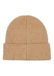 Camelowy zestaw czapka i szalik ZESTD-0016-1D(Z26)