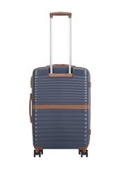 Середня валіза на колесах WALAB-0084-7D-24(W26), вигляд виробу ззаду на білому фоні.