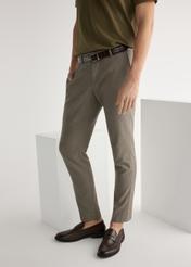 Коричневі шкіряні чоловічі мокасини BUTYM-0482-1I(W26)