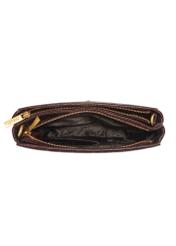 Bordowa torebka damska croco TORES-1159-4D(Z26)