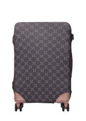 Brązowy pokrowiec na średnią walizkę  AW-013-0006-1P-M(W26)