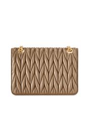 Жіноча бежева сумка з ланцюжком TOREC-1102-24(Z25)