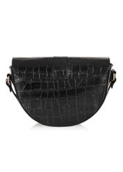 Шкіряна жіноча сумка TORES-0707F-9G(W26), вид ззаду на білому тлі.