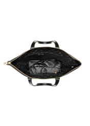 Жіноча шкіряна сумка-шопер TORES-0939F-9G(W26), вигляд виробу всередині на білому тлі.