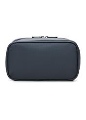 Темно-синя чоловіча косметичка TORMN-0413-7D(W26), вигляд виробу ззаду на білому фоні.