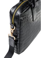 Skórzana elegancka torba damska croco TORES-1128F-9G(W26)