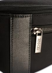 Чорна чоловіча поясна сумка з нейлону TORMN-0407-99(W26)