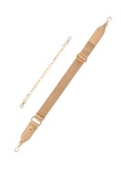 Mała beżowa torebka damska TOREC-1171-1B(W26)