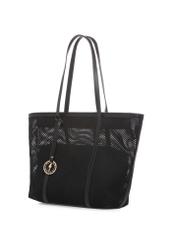 Жіноча сумка з великою сіточкою TOREC-1149-99(W26), діагональний вигляд виробу на білому фоні.