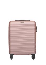 Маленька валіза на колесах WALAB-0081-5X-19(W26), вигляд виробу спереду на білому фоні.