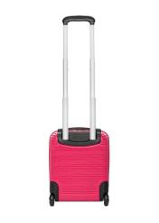 Валіза на колесах WALAB-0040-5E-16(W26), вигляд виробу ззаду на білому тлі.