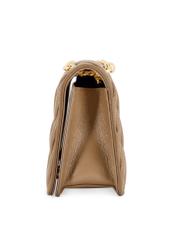 Жіноча бежева сумка з ланцюжком TOREC-1102-24(Z25)