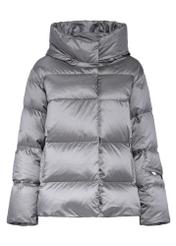 Сіра жіноча зимова куртка пуховик KURDT-0585-91(Z25)