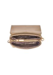 Темно-бежева жіноча шкіряна сумочка TORES-0911F-1K(W26)