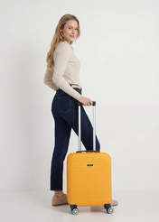 Walizka mała na kółkach WALAB-0040-3A-19(W26)